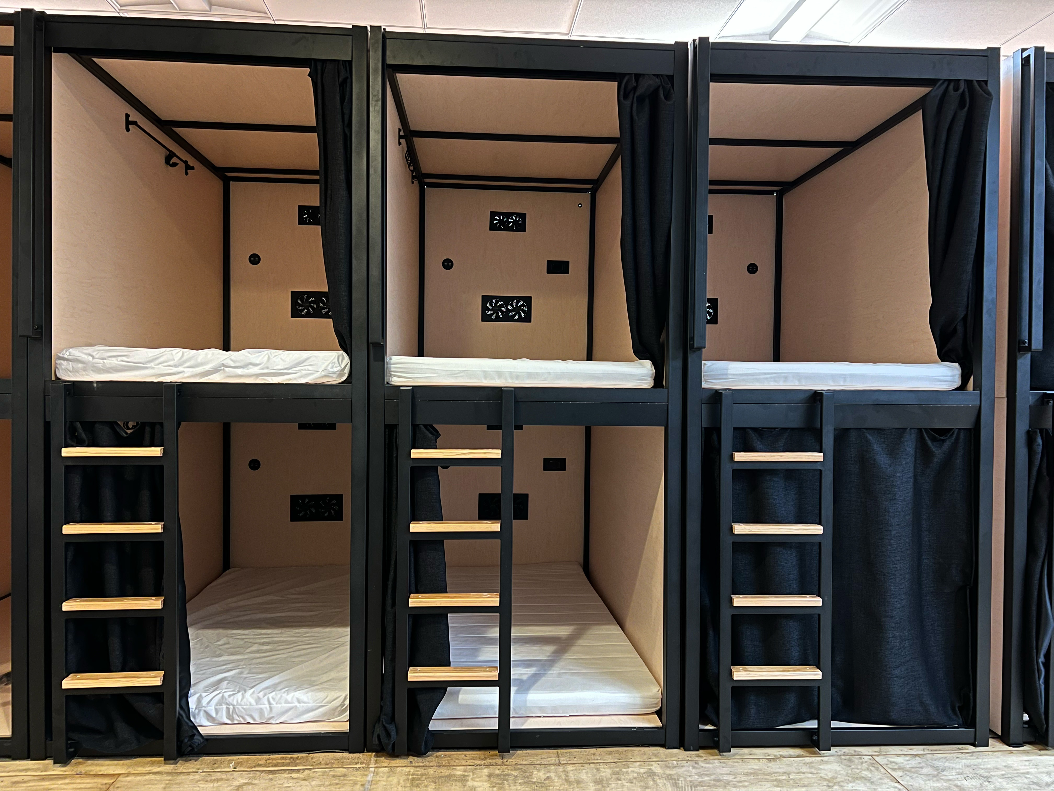 San Francisco pods at Mint Plaza